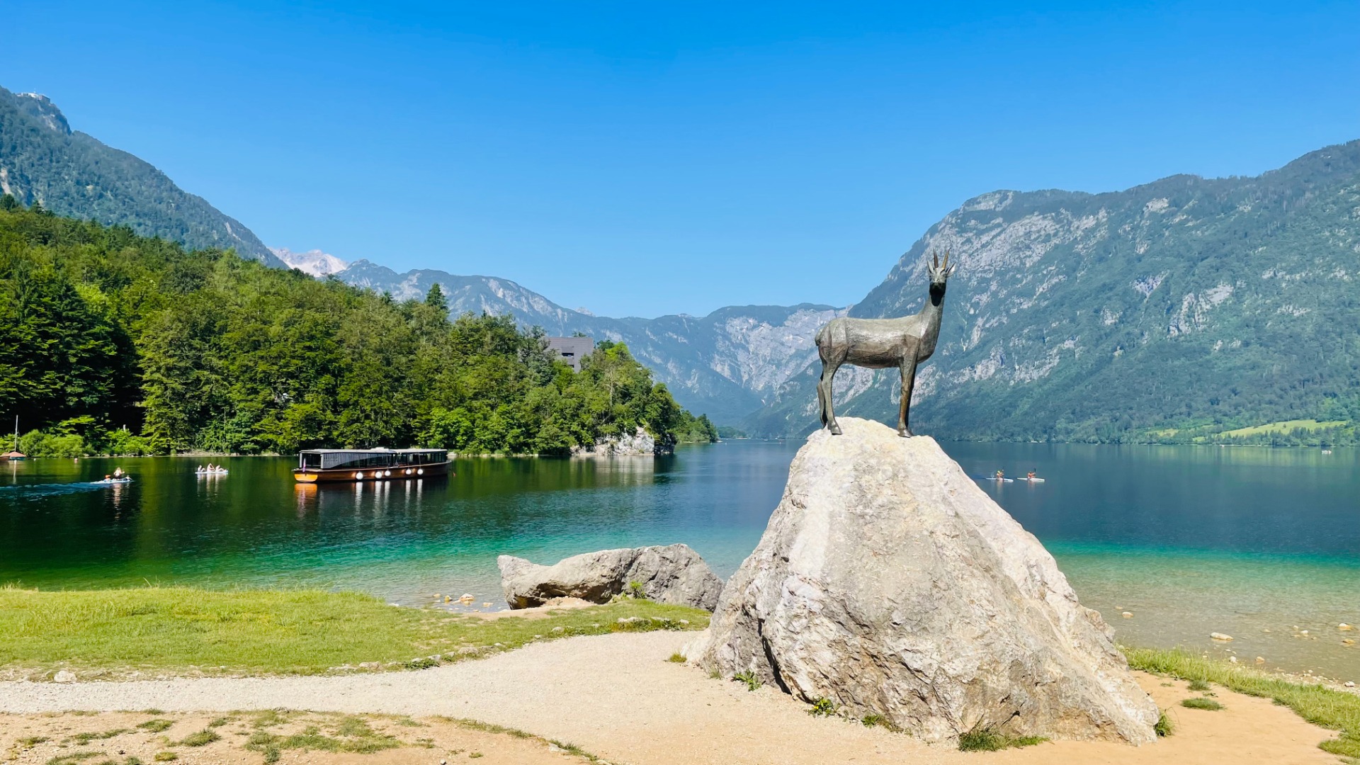 Bohinjské jezero, Ribčev Laz