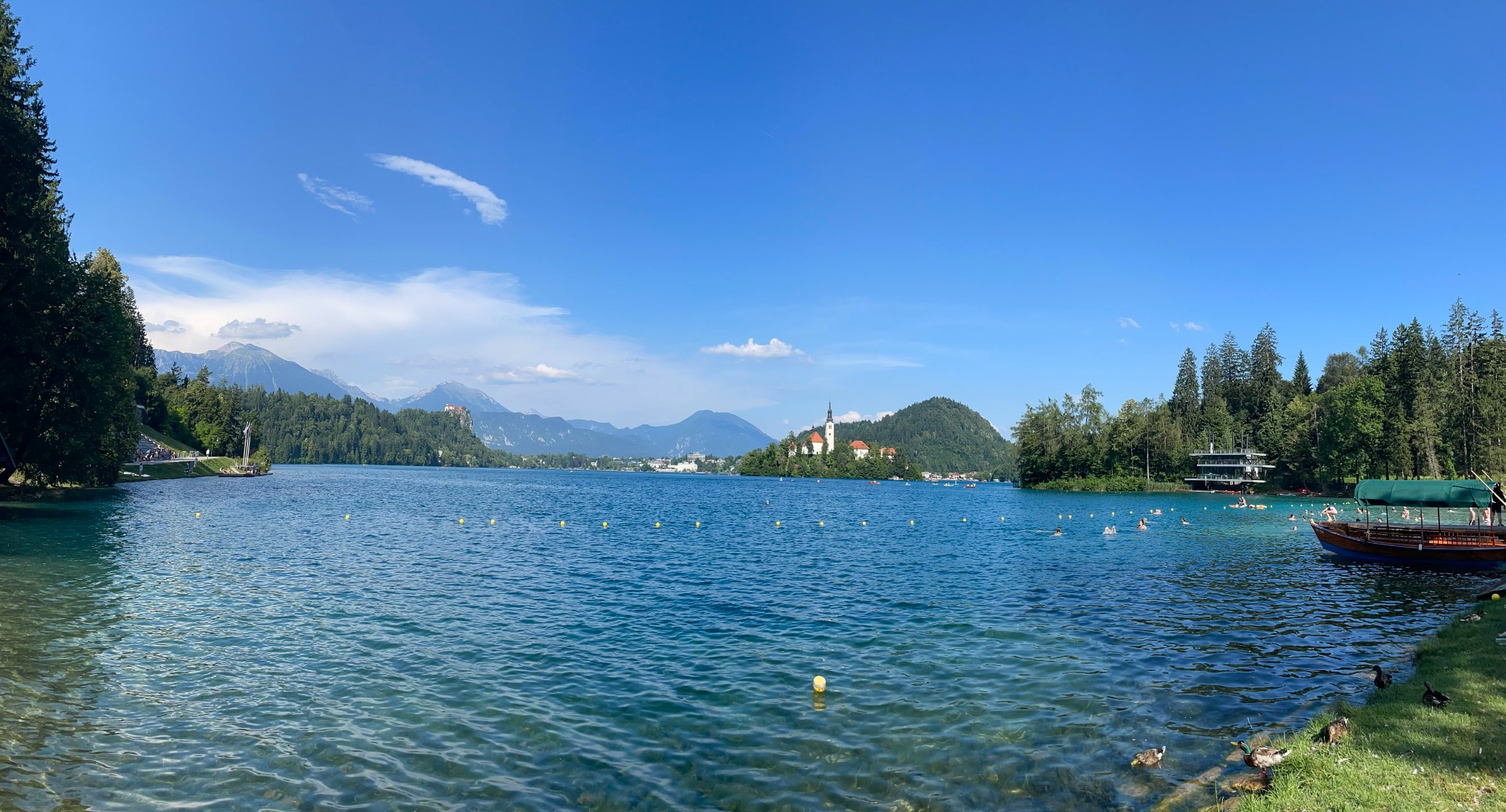 Velika Zaka, jezero Bled